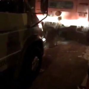 В Измаиле, в многоэтажке на пятом этаже, подожгли дверь  квартиры пенсионерки (ФОТО)