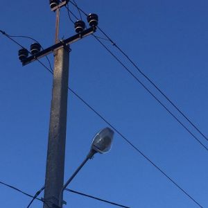 В Килии ведутся работы по строительству уличного освещения (фото)