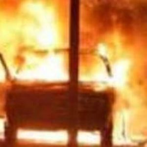 Под Измаилом на трассе сгорели два автомобиля