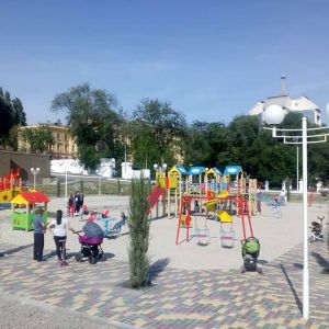 В Измаиле новая площадка на проспекте Суворова уже вовсю используется «по назначению»