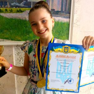 Юная измаильчанка Ульяна Колос стала победительницей всеукраинского фестиваля "Весеннее настроение – 2018"