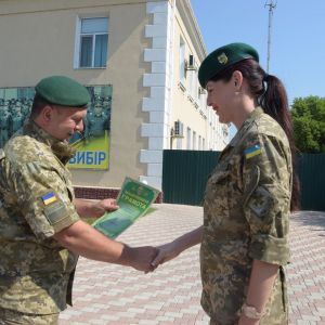 Измаильские пограничники отметили 73-ю годовщину со дня создания воинской части