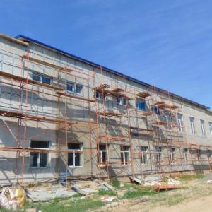 В Измаиле полным ходом идет строительство спортивного комплекса (ФОТО)