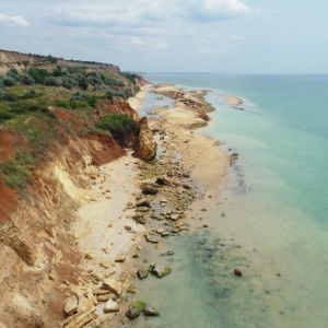 В Одесской области произошел сильный оползень и поднялось морское дно: чудом не пострадали люди