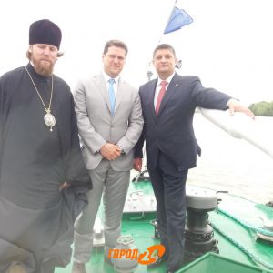 Волны Дуная приняли еще один символ памяти о павших воинах (ФОТО, ВИДЕО)