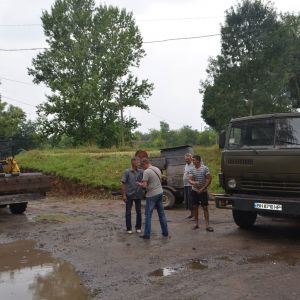 В Измаиле продолжается реконструкция Центрального стадиона: строится ливневка (ФОТО)
