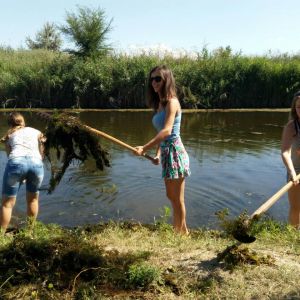 Молодежная организация Администрации Измаильского морского порта провела эко-акцию на обводном канале