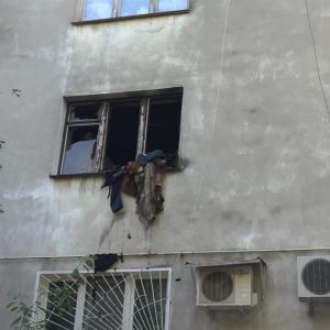 В Измаиле на Клушина в многоэтажке полностью сгорела квартира, погиб хозяин (ФОТО,ВИДЕО) (ОБНОВЛЕНО)