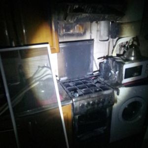 В Измаиле на проспекте Мира горела квартира - загорелась плита