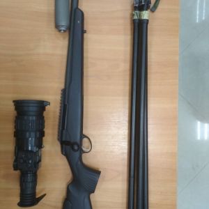 Пограничники Измаильского отряда задержали охотников, которые вышли на охоту с тепловизорами