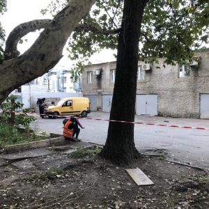 Утром в Одессе напали на инкасаторов (ФОТО)