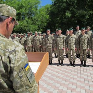 В Измаильском пограничном отряде уволились срочники с высшим образованием