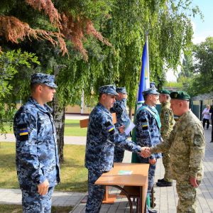 Пограничников Измаильского отряда поздравляли с Днем защитника Украины