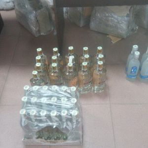 Гремучую смесь из водки и валерьянки пытались контрабандой переправить через границу