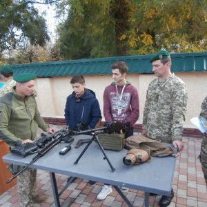 Школьники Болградского района - в гостях у измаильских пограничников