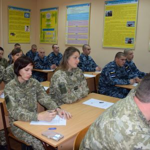 Пограничники Измаильского отряда и Учебного центра морской охраны писали вместе с Украиной радиодиктант единства