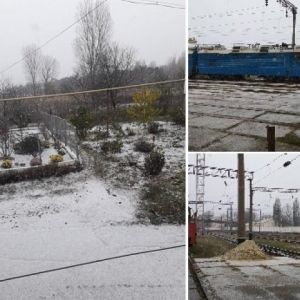 В Одесской области выпал первый снег