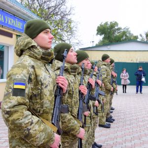 В Измаильском погранотряде принимали присягу на верность Украине