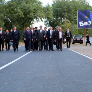 Порошенко открыл обновленную дорогу Спасское - Вилково (ФОТОРЕПОРТАЖ)