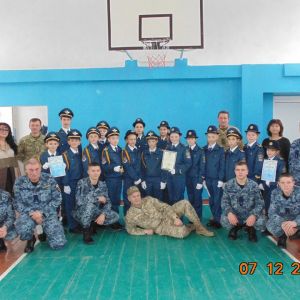 Учащиеся Измаильского военно-морского лицея посетили Белую Церковь (ФОТО)