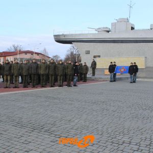 В Измаиле прошел флешмоб в поддержку пленных моряков (ФОТО)