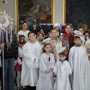 В Измаиле исполняли колядки и учили обрядам Рождества
