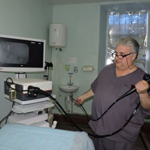 Для Центральной районной больницы приобрели новый современный медицинский аппарат - видеогастроскоп