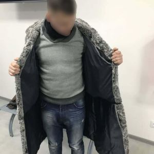 Одесская область: иностранец перевозил контрабанду в шубе