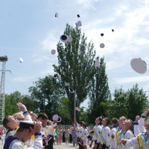 Военно-морской лицей Измаила торжественно выпустил 60 курсантов (ФОТО, ВИДЕО)