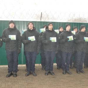 В Измаильском учебном центре Морской охраны – первый выпуск военнослужащих-срочников (фото)