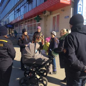 Спасатели Измаила проводят разъяснительную работу среди населения (ФОТО)