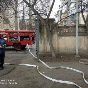 В Измаиле горела квартира в многоэтажке (ФОТО)