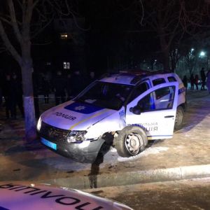 В Измаиле Mazda въехала в автомобиль патрульной полиции.Есть пострадавшие (ФОТО)