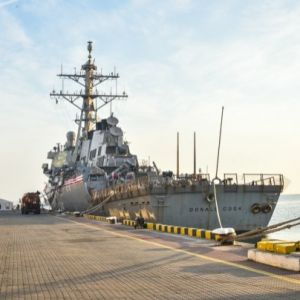 Эсминец Donald Cook (DDG 75) покинул Одессу