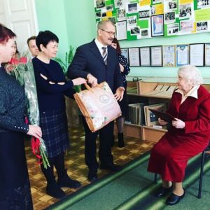 Руководитель измаильского Детского фонда Евдокия Масленникова отметила 90-летний юбилей