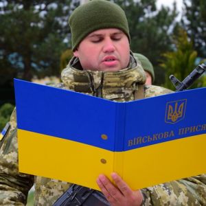В Измаильском пограничном отряде присягнули на верность украинскому народу