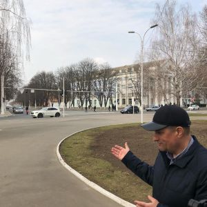 В Измаиле на площади Мира заменят стелу (ВИДЕО)