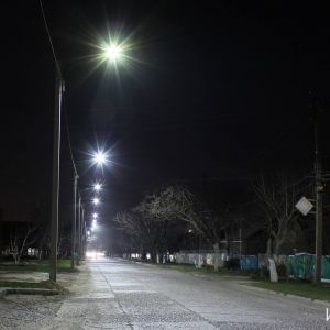 В Измаиле на улицах Краснодонская и Тимошенко модернизировали уличное освещение