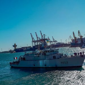 В Одесский порт прибыл корабль ВМС Франции