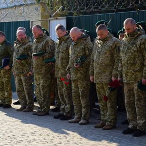 Пограничники Измаильского отряда почтили память боевых товарищей, погибших в авиакатастрофе