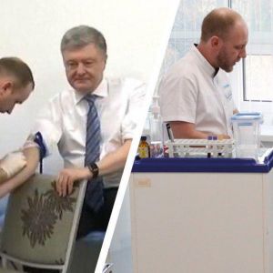 Анализы кандидатов: Зеленский сдал их в частной клинике, Порошенко  - на НСК «Олимпийский»