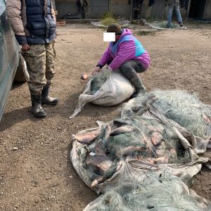 Измаильские пограничники задержали браконьеров на озере Кугурлуй (ФОТО)