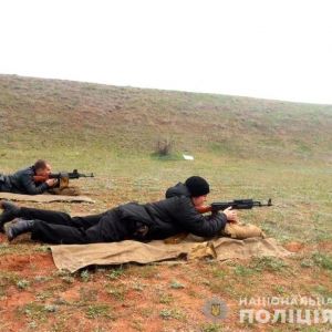Измаильске полицейские оттачивали мастерство в стрельбе на полигоне в Лощиновке (ФОТО)