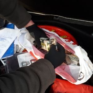 Пограничники Измаильского погранотряда в элитном внедорожнике обнаружили большое количество патронов