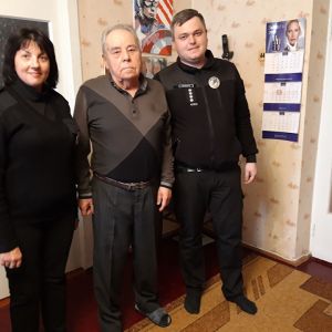 Ізмаїльські правоохоронці привітали ветеранів Великої Вітчизняної війни