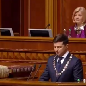 Во время инаугурации между Зеленским и Ляшко случилась перепалка