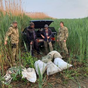 Граждан Украины и Молдовы, которые занимались браконьерством, задержали пограничники в Ренийском районе