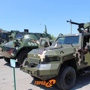 В Измаиле прошла выставка военной техники (ФОТО)