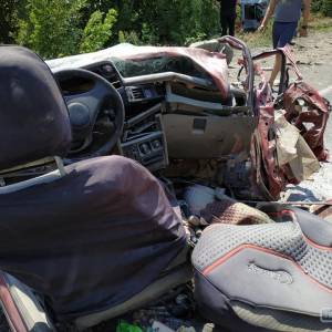 На трассе Одесса-Рени произошла жуткая авария: два автомобиля превратились в груды металла (фото)