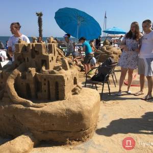 В Одессе прошел  фестиваль песчаных скульптур (ФОТО)